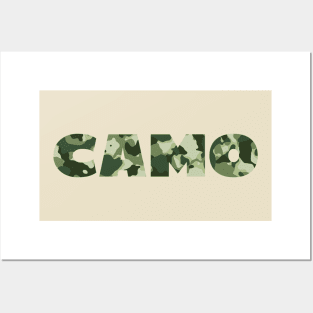 Verdant Camouflage Posters and Art